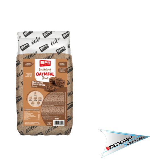 Bpr Nutrition-FARINA D'AVENA ISTANTANEA AROMATIZZATA (Conf. 1 Kg)  1 kg Chocolate Cookie Dought  